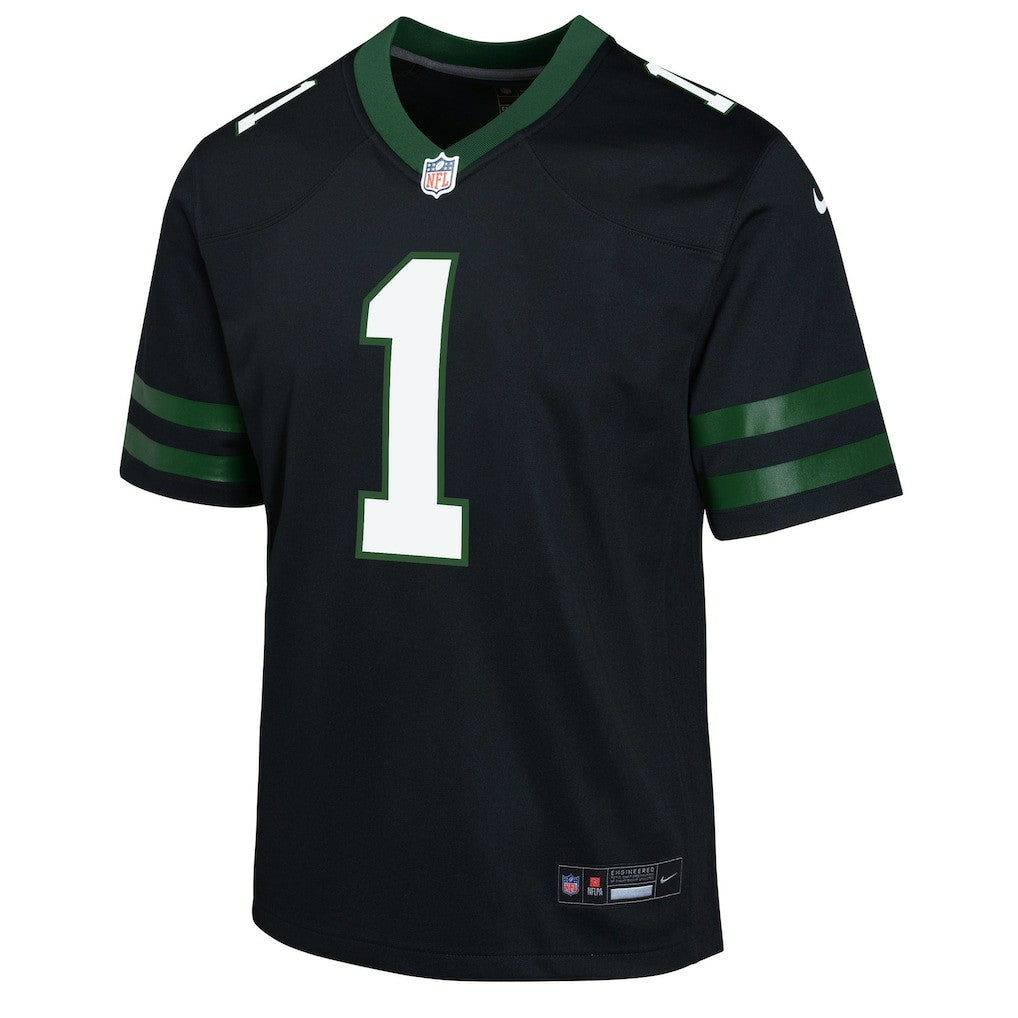 Ahmad Sauce Gardner New York Jets Youth Game Jersey Black