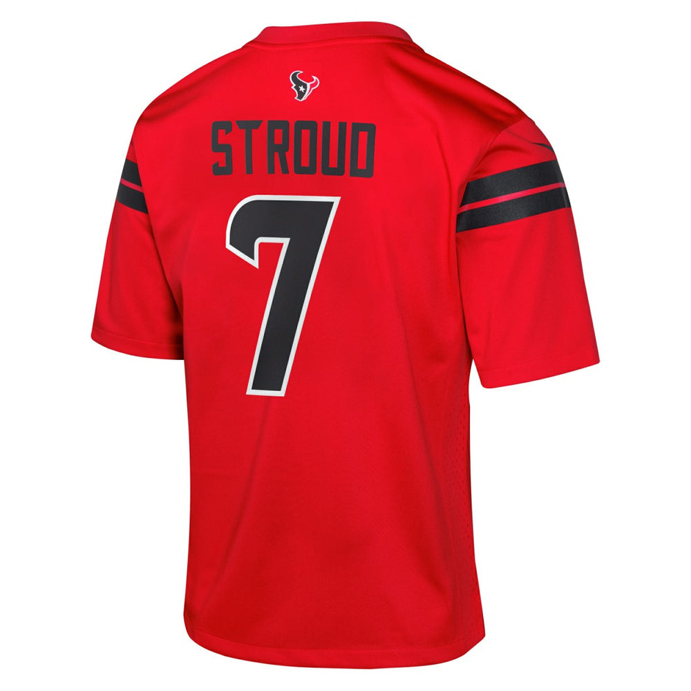 C.J. Stroud Houston Texans Youth Game Jersey Red