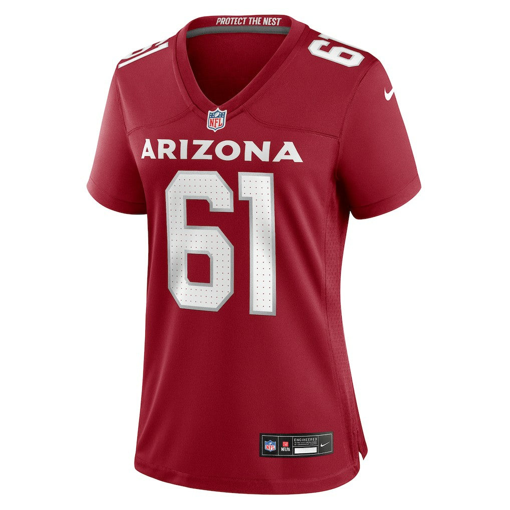 Carter O'Donnell Arizona Cardinals Women's Team Game Jersey Cardinal
