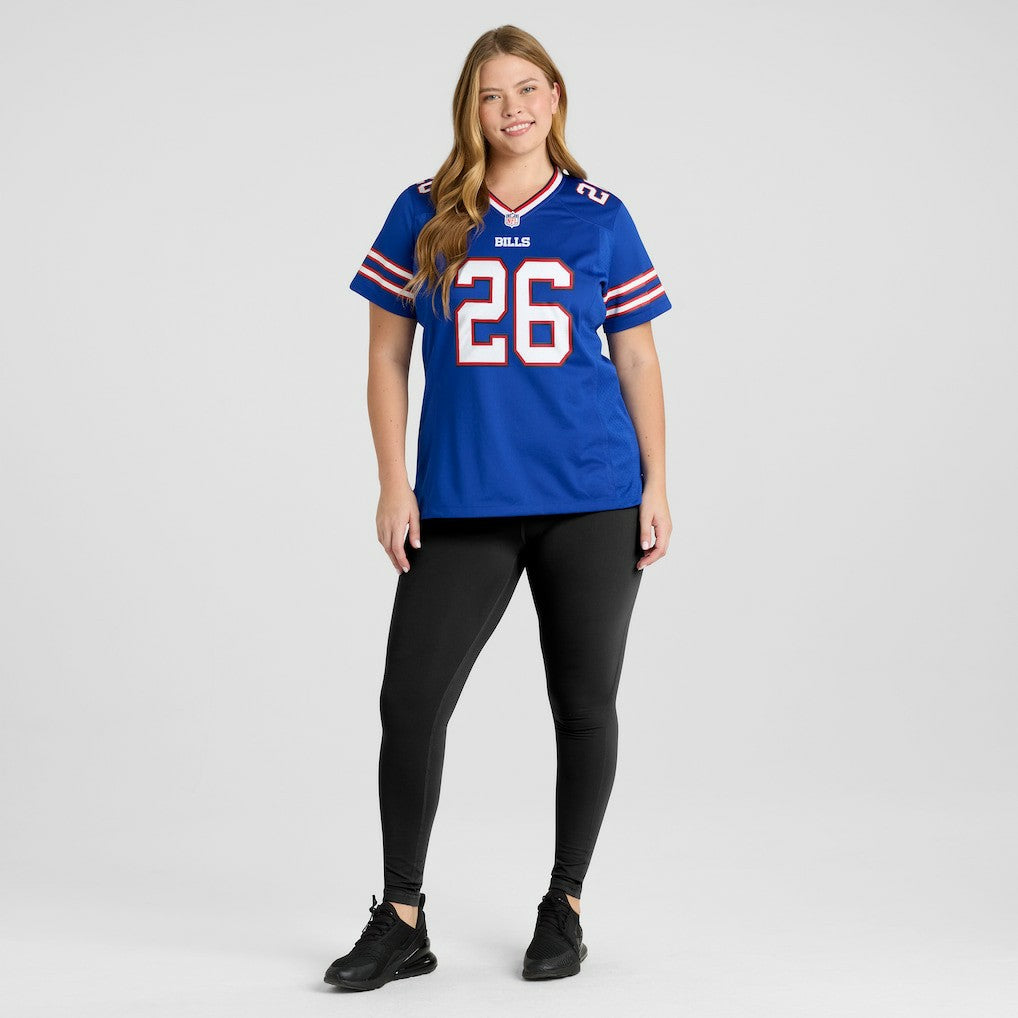 Ty Johnson Buffalo Bills Women's Team Game Jersey Royal