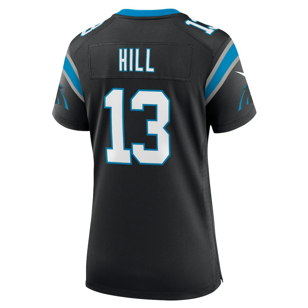 Troy Hill Carolina Panthers Women's Team Game Jersey Black