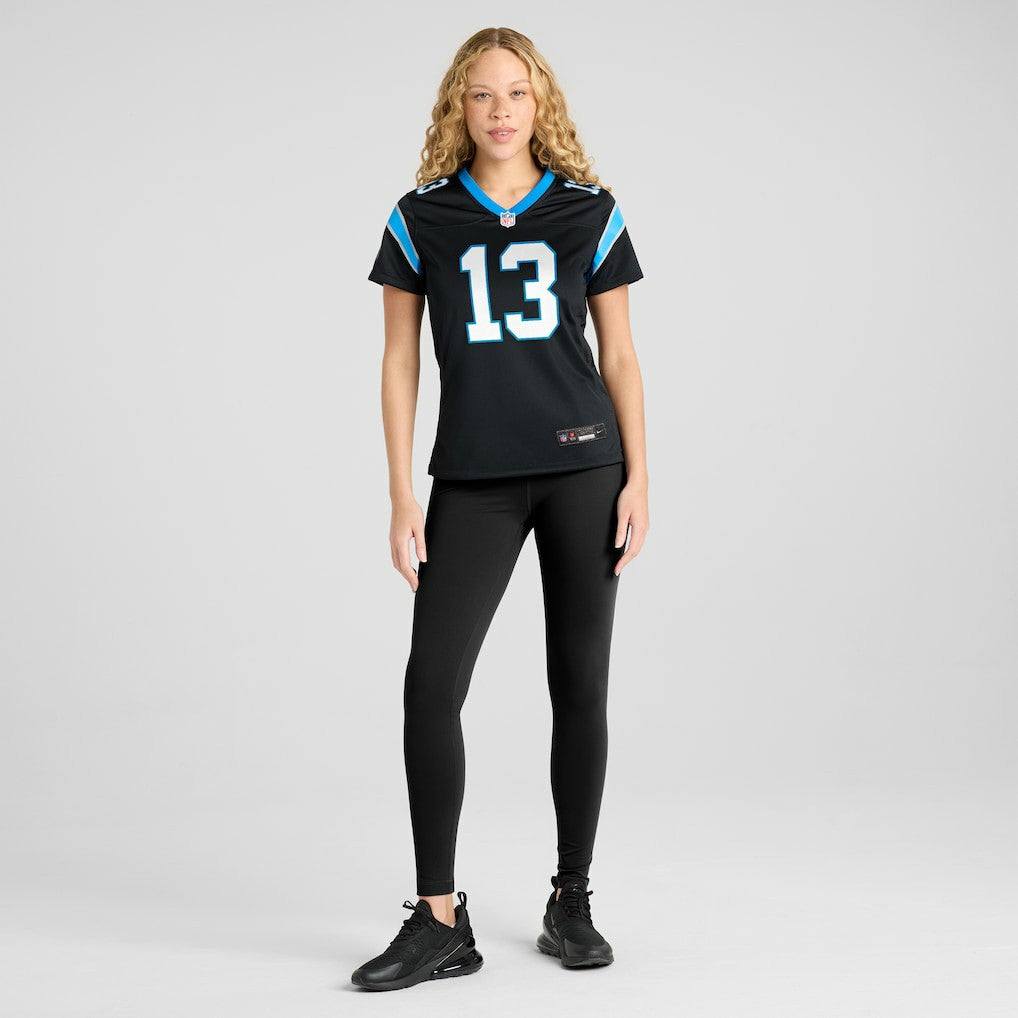 Troy Hill Carolina Panthers Women's Team Game Jersey Black