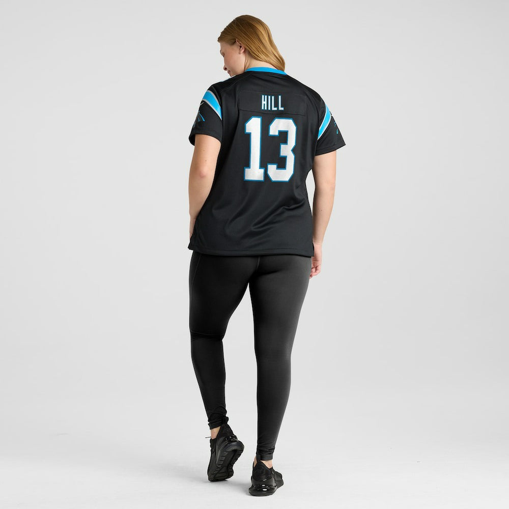 Troy Hill Carolina Panthers Women's Team Game Jersey Black