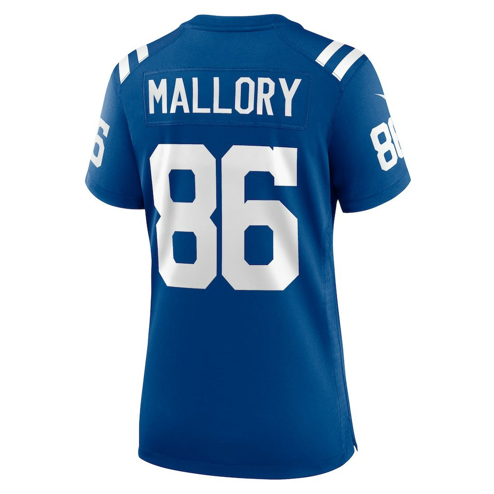 Will Mallory Indianapolis Colts Women's Team Game Jersey Royal