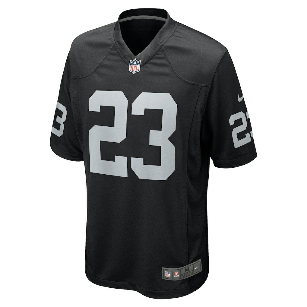 David Long Jr. Las Vegas Raiders Team Game Jersey Black