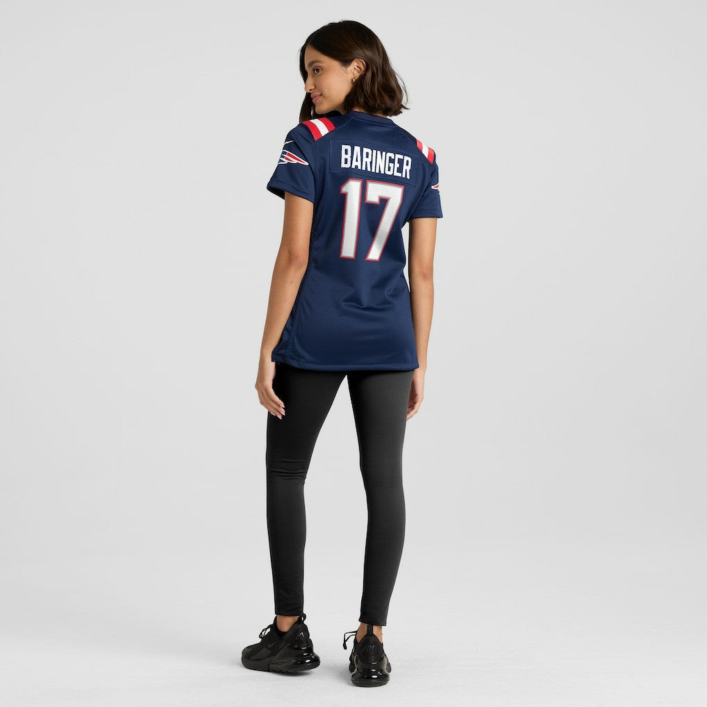 NFL Bryce Baringer New England Patriots Women's Game Jersey - Navy