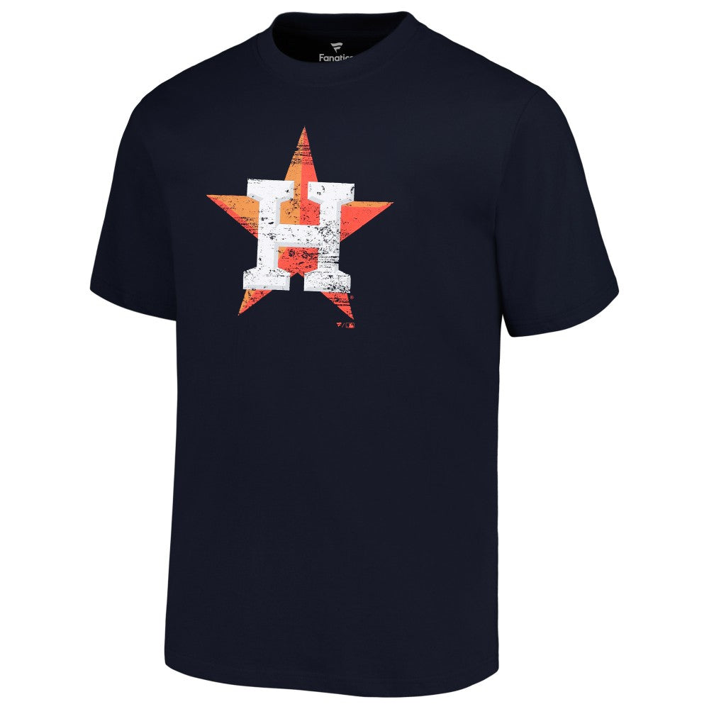 Houston Astros Profile Big & Tall Primary Logo T-Shirt - Navy T-shirts