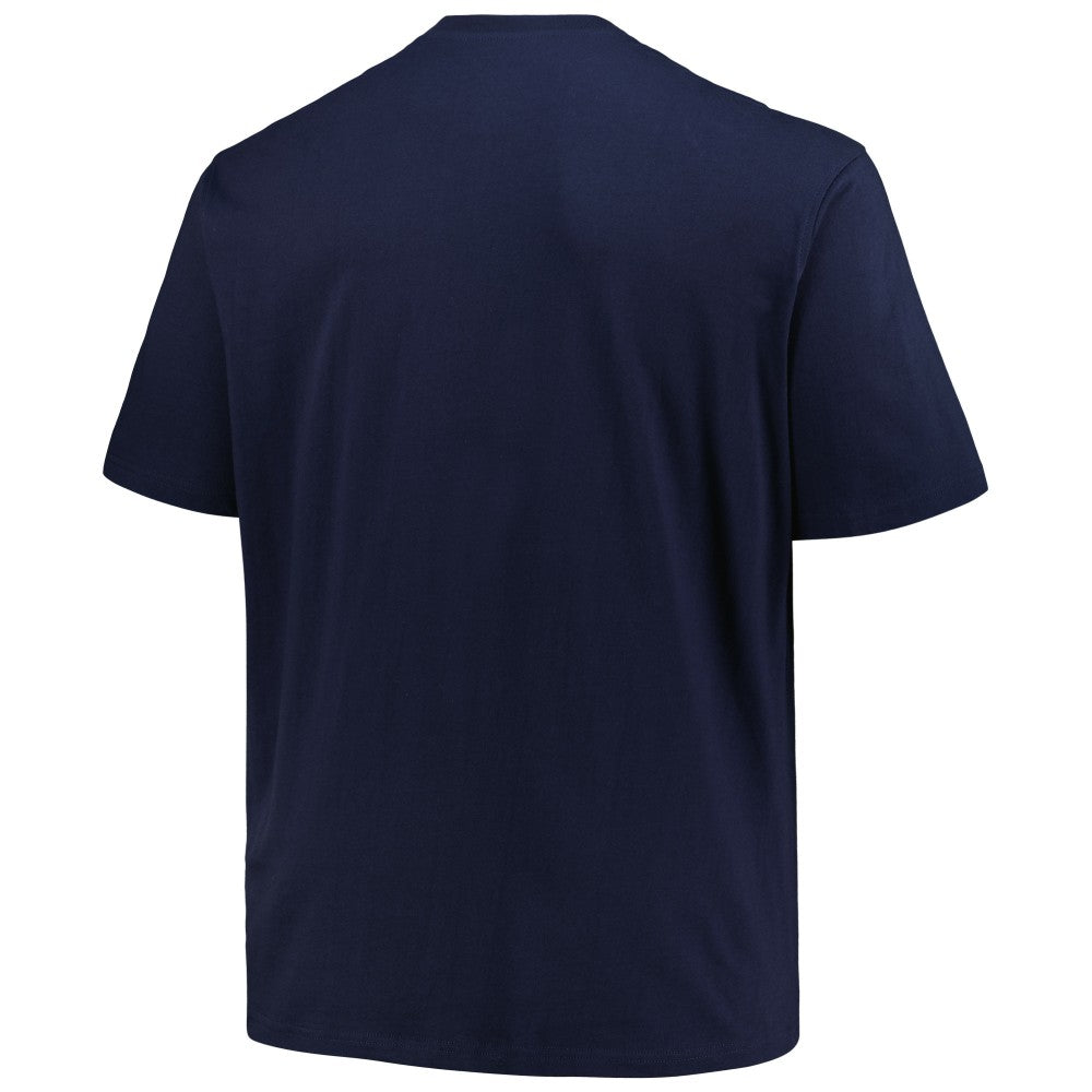 Milwaukee Brewers Profile Big & Tall Primary Logo T-Shirt - Navy T-shirts