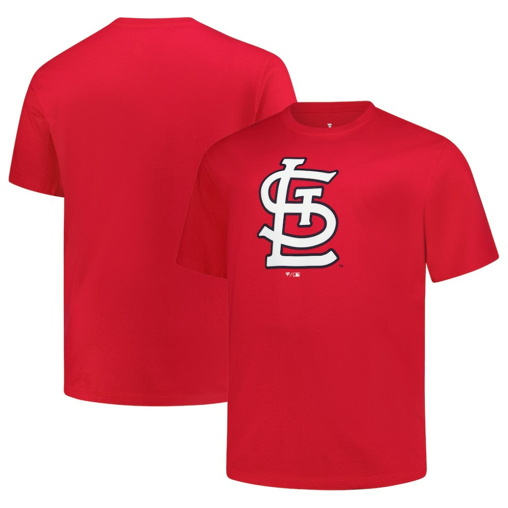 St. Louis Cardinals Profile Big & Tall Primary Logo T-Shirt - Navy T-shirts