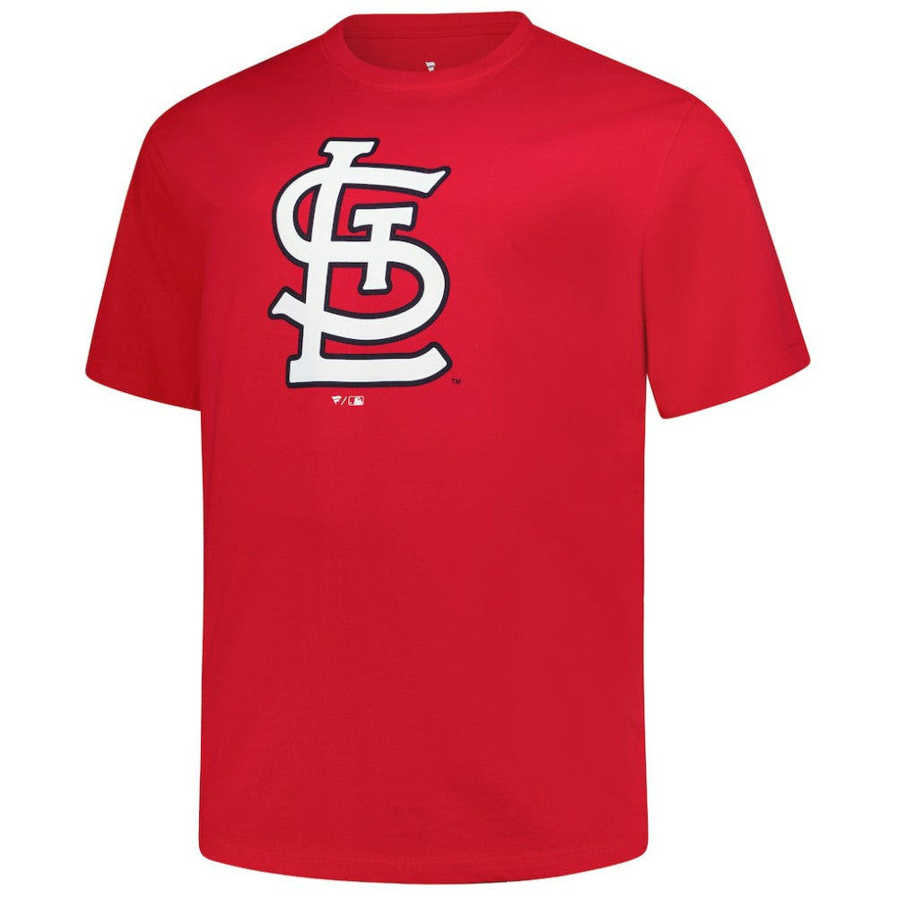 St. Louis Cardinals Profile Big & Tall Primary Logo T-Shirt - Navy T-shirts
