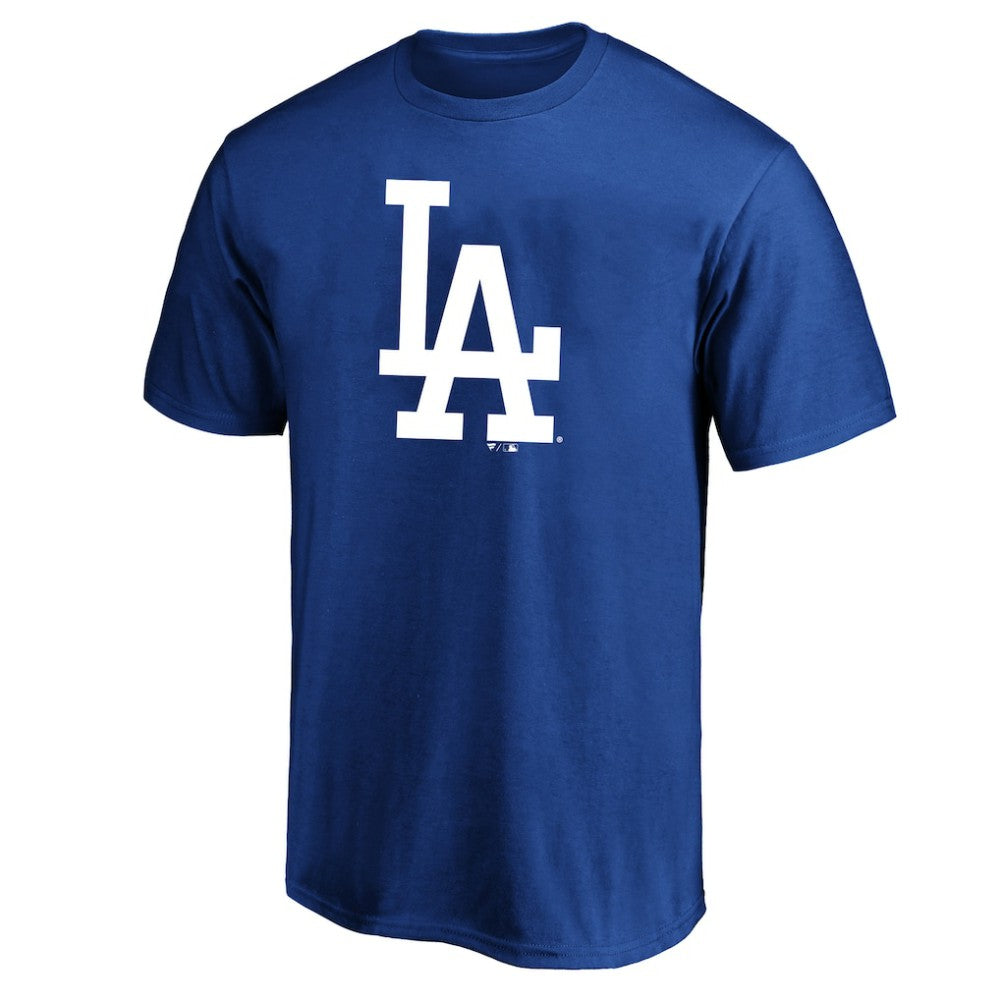 Los Angeles Dodgers Profile Big & Tall Primary Logo T-Shirt - Royal T-shirts