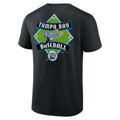 Tampa Bay Rays Profile Big & Tall Field Play T-Shirt - Black T-shirts
