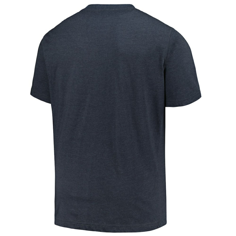Seattle Mariners Profile Big & Tall Weathered Logo T-Shirt - Heather Navy T-shirts