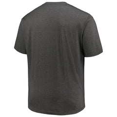 Baltimore Orioles Profile Big & Tall Weathered Logo T-Shirt - Heather Black T-shirts