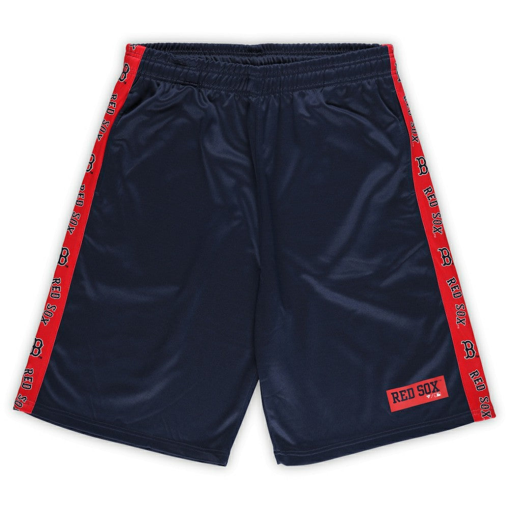 Boston Red Sox Profile Big & Tall Fleece Shorts - Navy Shorts