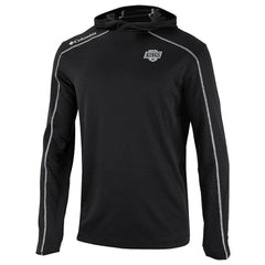 NHL Los Angeles Kings Columbia Omni-Wick Shotgun Long Sleeve Hoodie T-Shirt - Black