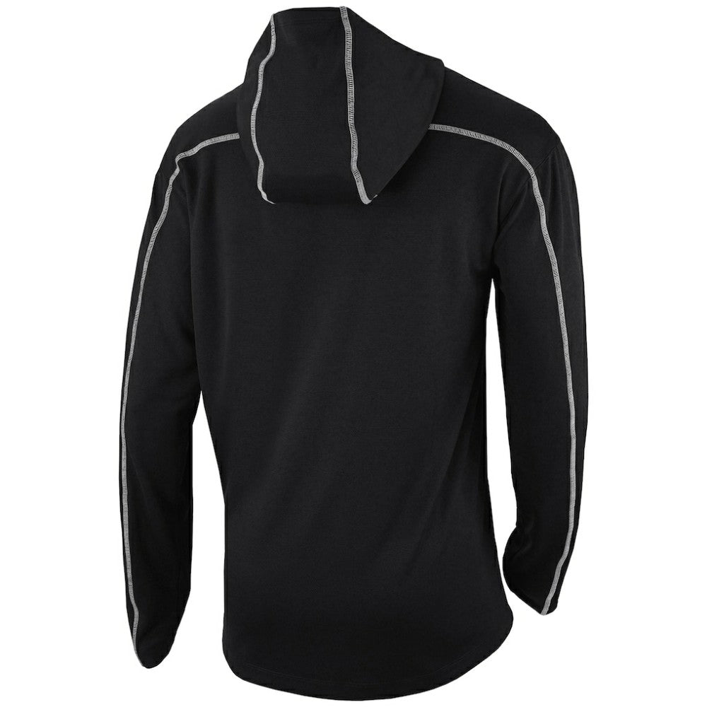 NHL Los Angeles Kings Columbia Omni-Wick Shotgun Long Sleeve Hoodie T-Shirt - Black