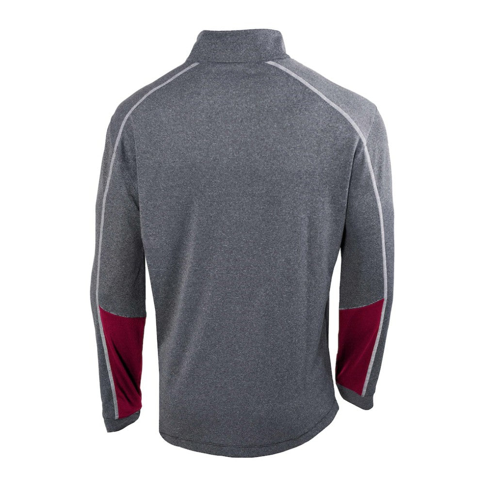 NHL Colorado Avalanche Columbia Omni-Wick Shotgun 2.0 Quarter-Zip Pullover Top - Gray/Purple