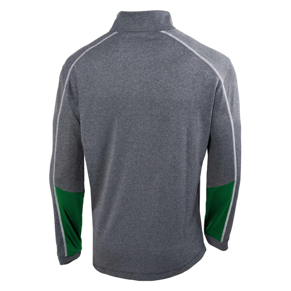 NHL Dallas Stars Columbia Omni-Wick Shotgun 2.0 Quarter-Zip Pullover Top - Gray/Green