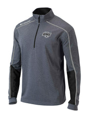 NHL Los Angeles Kings Columbia Omni-Wick Shotgun 2.0 Quarter-Zip Pullover Top - Gray/Black