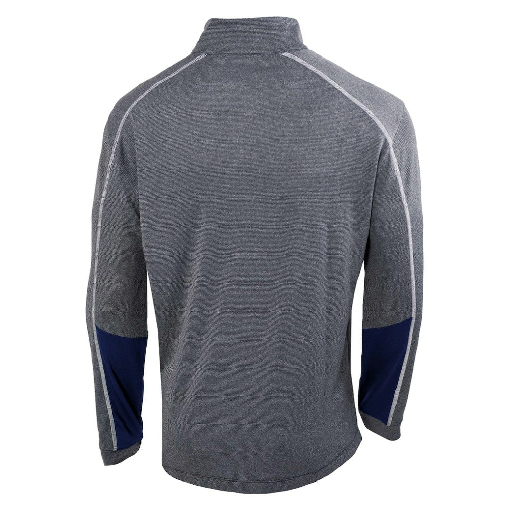 NHL Seattle Kraken Columbia Omni-Wick Shotgun 2.0 Quarter-Zip Pullover Top - Gray/Navy