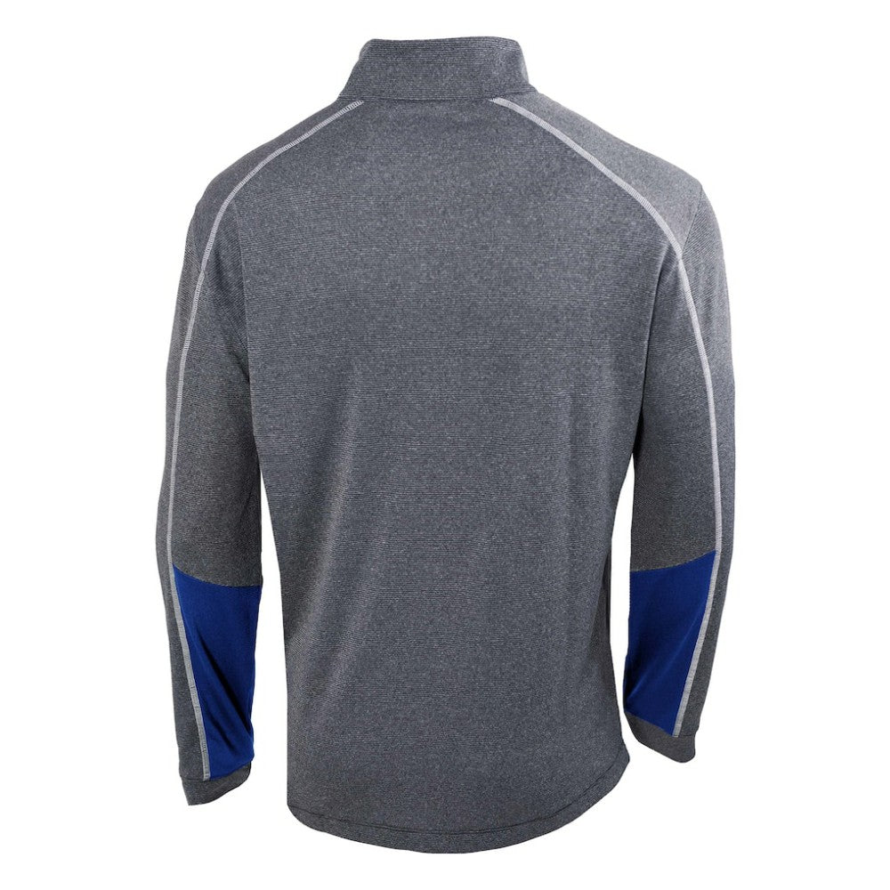 NHL Tampa Bay Lightning Columbia Omni-Wick Shotgun 2.0 Quarter-Zip Pullover Top - Gray/Blue