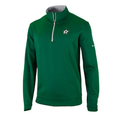 NHL Dallas Stars Columbia Omni-Wick Wickhams Hills Half-Zip Pullover Top - Green