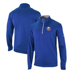 NHL New York Islanders Columbia Omni-Wick Wickhams Hills Half-Zip Pullover Top - Royal
