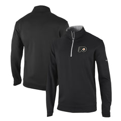 NHL Philadelphia Flyers Columbia Omni-Wick Wickhams Hills Half-Zip Pullover Top - Black