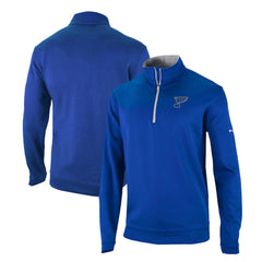 NHL St. Louis Blues Columbia Omni-Wick Wickhams Hills Half-Zip Pullover Top - Blue