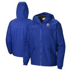 NHL New York Islanders Columbia Oroville Creek Lightweight Full-Zip Windbreaker Jacket - Blue