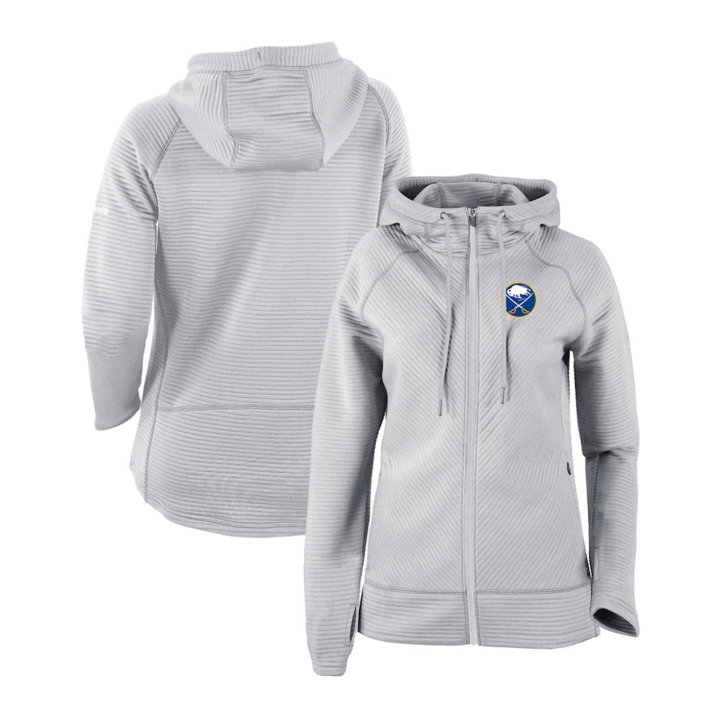 NHL Buffalo Sabres Columbia Women's Omni-Wick Pack It Up Full-Zip Jacket - Gray