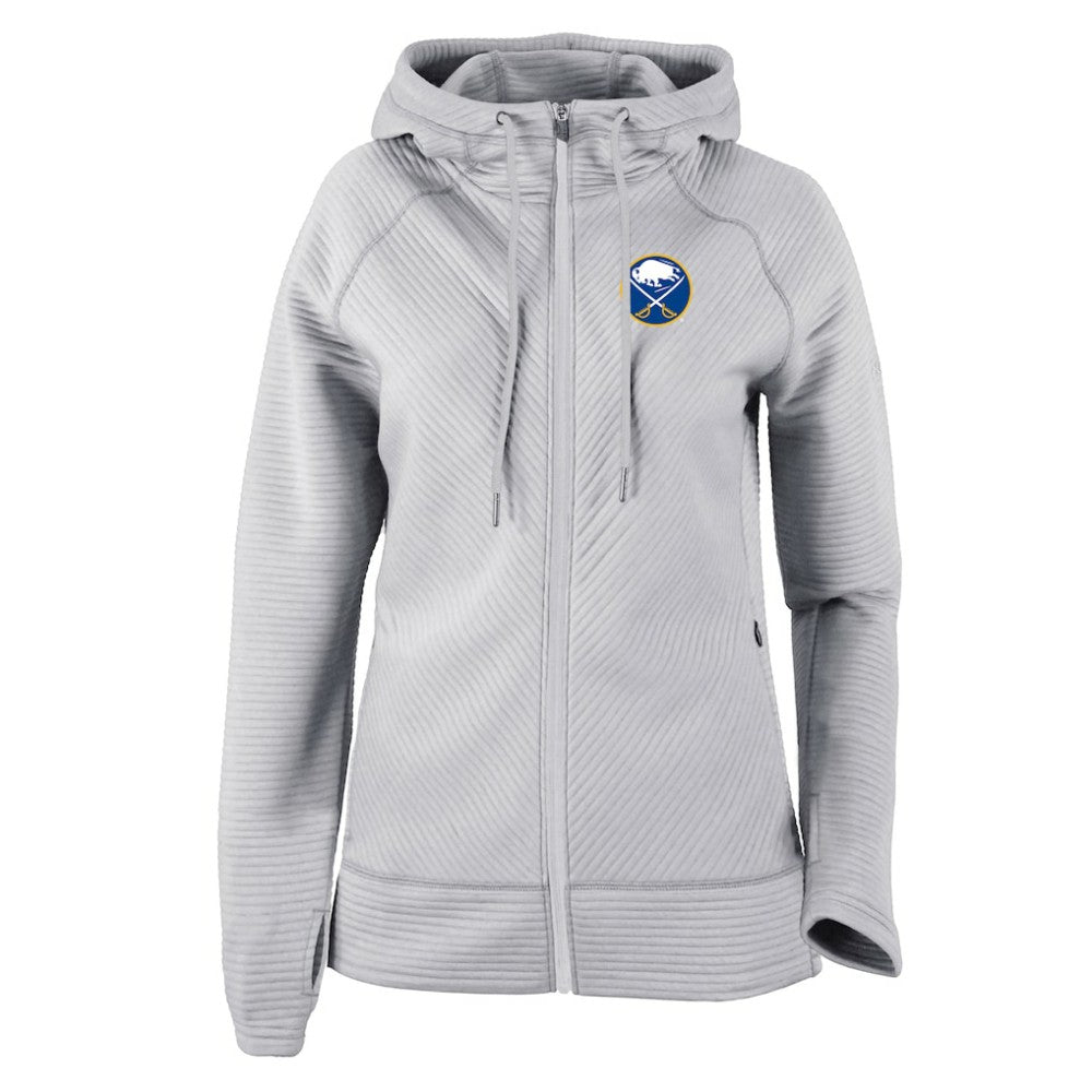 NHL Buffalo Sabres Columbia Women's Omni-Wick Pack It Up Full-Zip Jacket - Gray