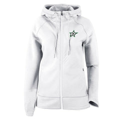 NHL Dallas Stars Columbia Women's Omni-Wick Pack It Up Full-Zip Jacket - White