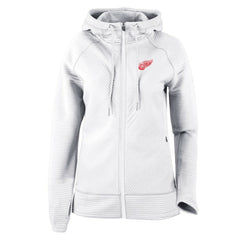 NHL Detroit Red Wings Columbia Women's Omni-Wick Pack It Up Full-Zip Jacket - White
