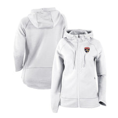 NHL Florida Panthers Columbia Women's Omni-Wick Pack It Up Full-Zip Jacket - White