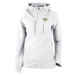 NHL Nashville Predators Columbia Women's Omni-Wick Pack It Up Full-Zip Jacket - White
