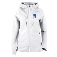NHL New York Rangers Columbia Women's Omni-Wick Pack It Up Full-Zip Jacket - White