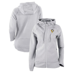 NHL Pittsburgh Penguins Columbia Women's Omni-Wick Pack It Up Full-Zip Jacket - Gray