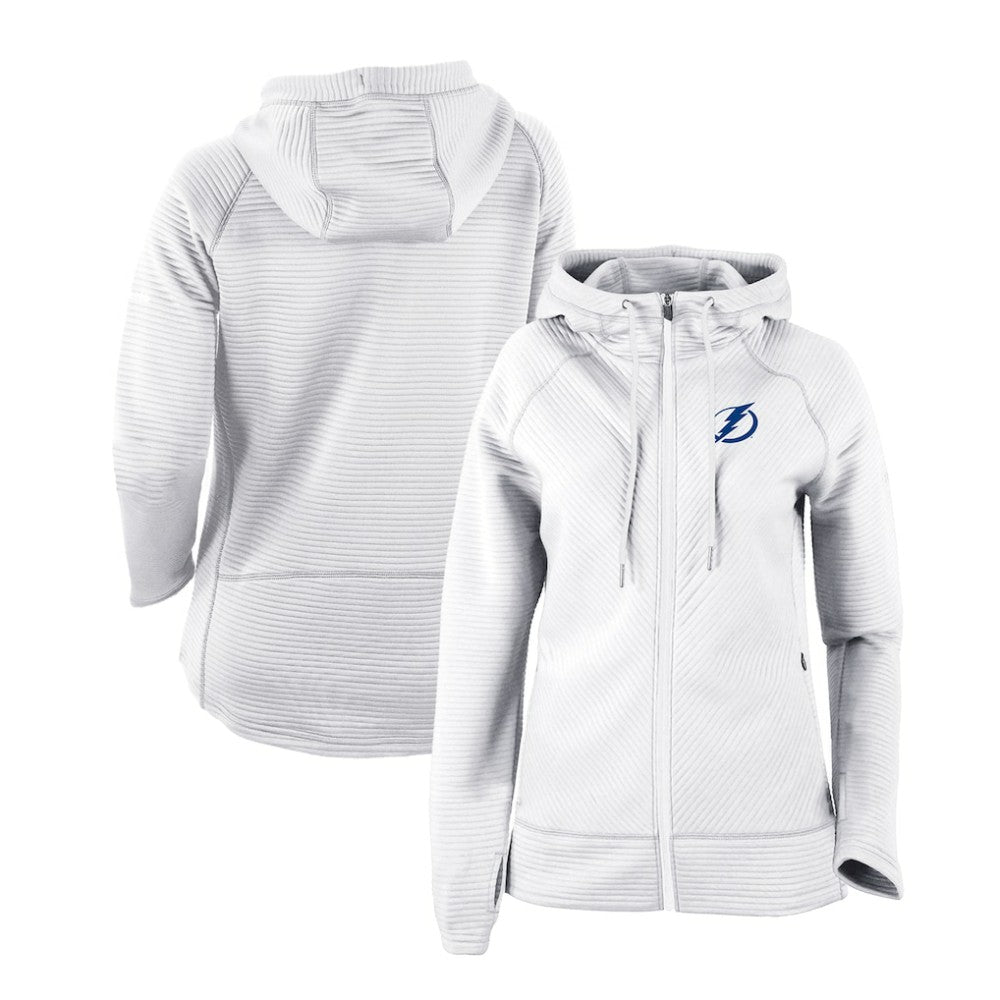 NHL Tampa Bay Lightning Columbia Women's Omni-Wick Pack It Up Full-Zip Jacket - White