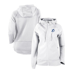 NHL Tampa Bay Lightning Columbia Women's Omni-Wick Pack It Up Full-Zip Jacket - White