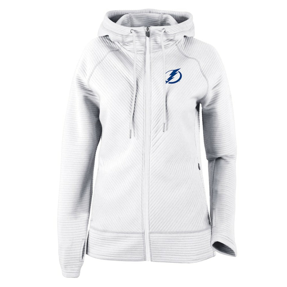NHL Tampa Bay Lightning Columbia Women's Omni-Wick Pack It Up Full-Zip Jacket - White