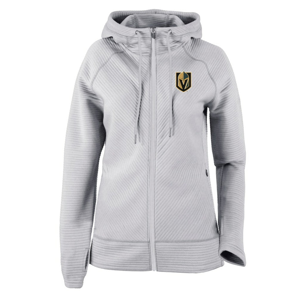 NHL Vegas Golden Knights Columbia Women's Omni-Wick Pack It Up Full-Zip Jacket - Gray