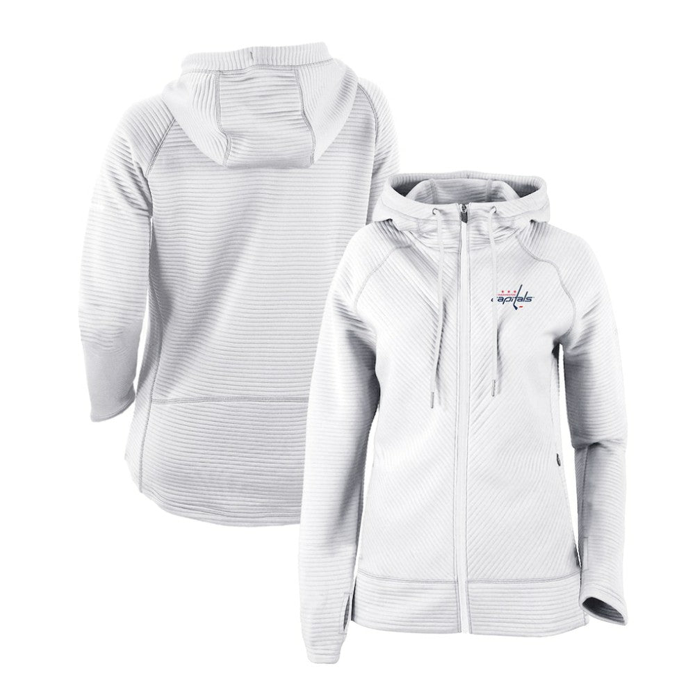 NHL Washington Capitals Columbia Women's Omni-Wick Pack It Up Full-Zip Jacket - White