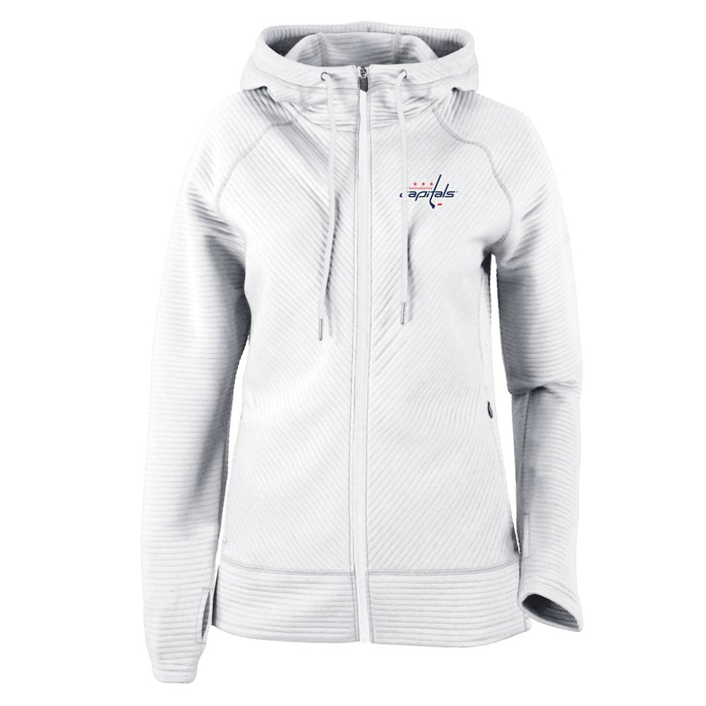 NHL Washington Capitals Columbia Women's Omni-Wick Pack It Up Full-Zip Jacket - White