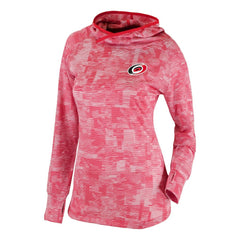 NHL Carolina Hurricanes Columbia Women's Omni-Wick Sunday Ball Pullover Hoodie - Red
