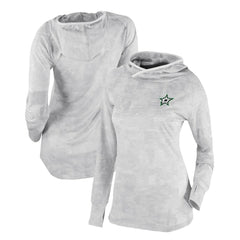 NHL Dallas Stars Columbia Women's Omni-Wick Sunday Ball Pullover Hoodie - White