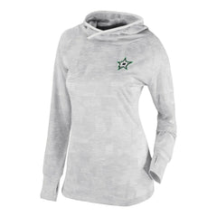 NHL Dallas Stars Columbia Women's Omni-Wick Sunday Ball Pullover Hoodie - White