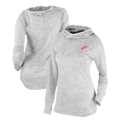 NHL Detroit Red Wings Columbia Women's Omni-Wick Sunday Ball Pullover Hoodie - White