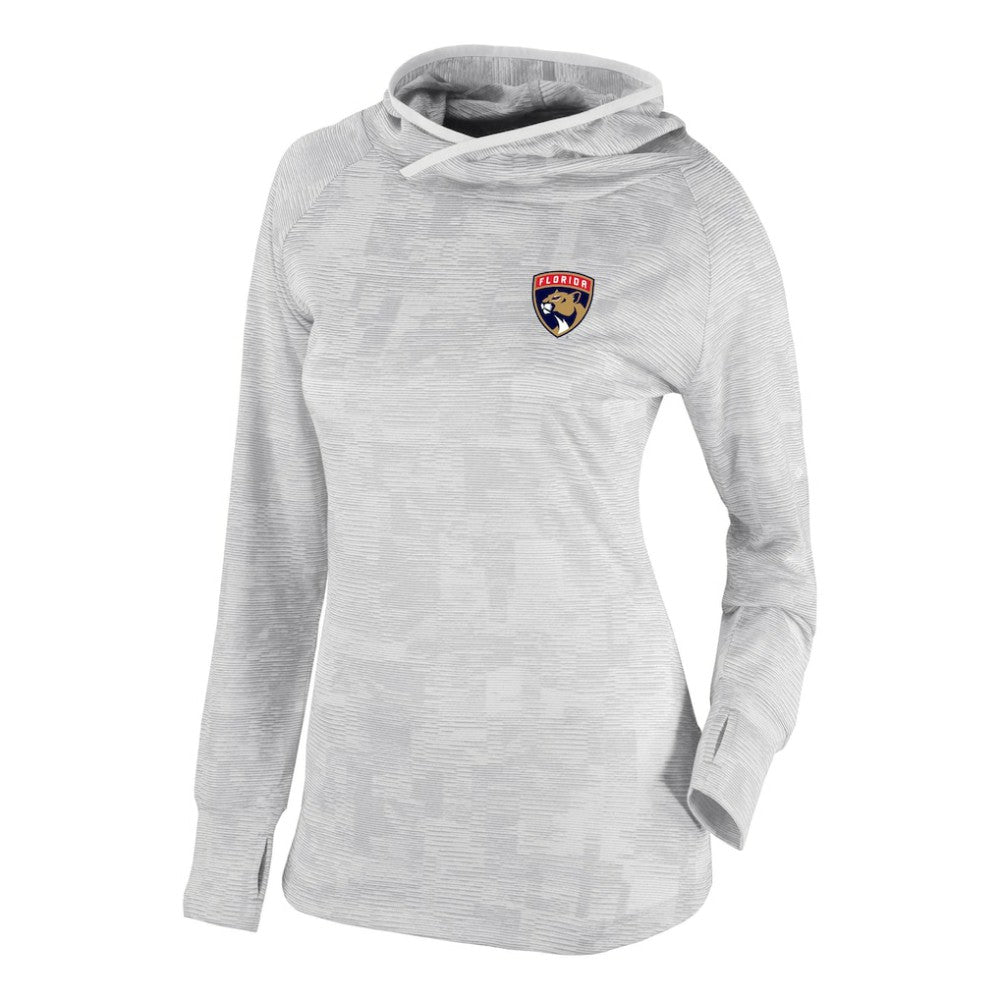 NHL Florida Panthers Columbia Women's Omni-Wick Sunday Ball Pullover Hoodie - White
